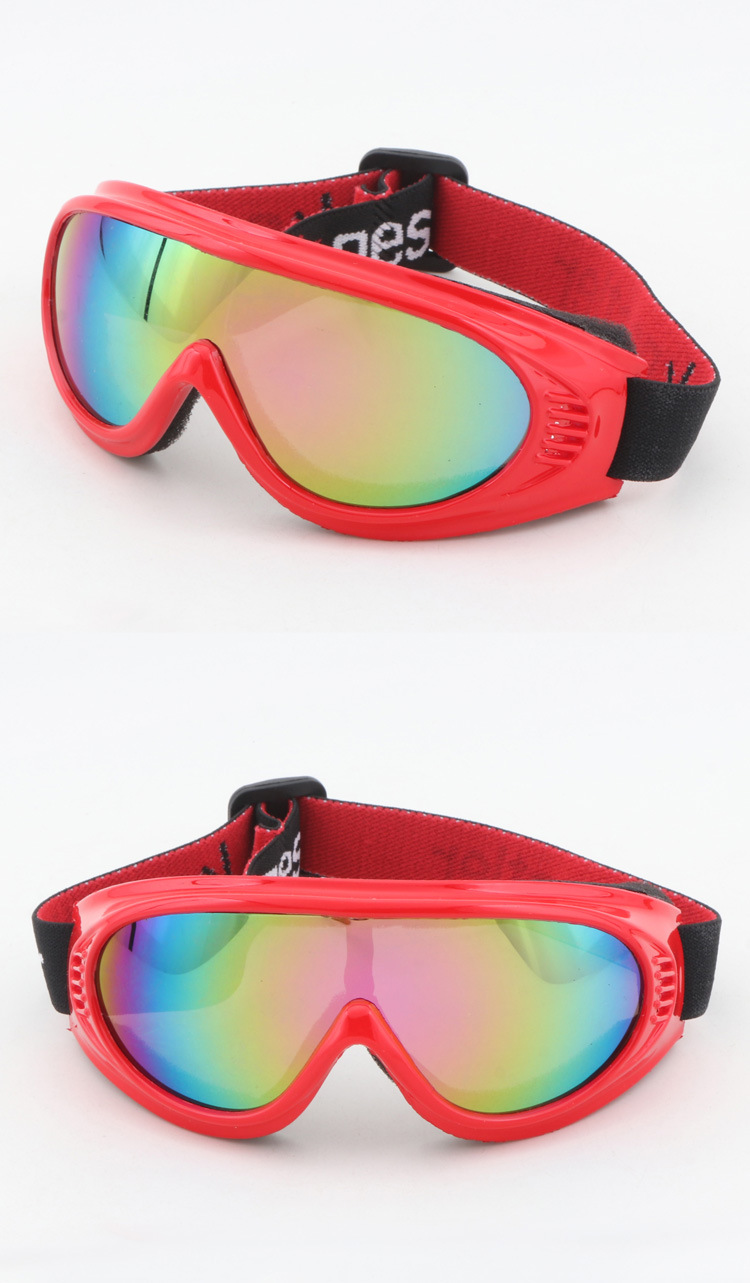 Student Ski Goggles Children's Colorful Sun Protection UV Protection Windproof Goggles Cross-Border Outdoor Cycling Sunglasses_desvips.com