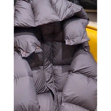 欧洲站面包服外套小个子超好看轻薄短款连帽咖色羽绒服女2025新款