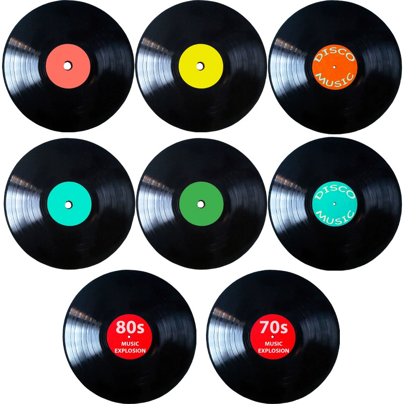 Новый AD1170 Персональный Персональный Vinle Records Музыкальная полка для спальни гостиной настенные украшения наклейка на стену