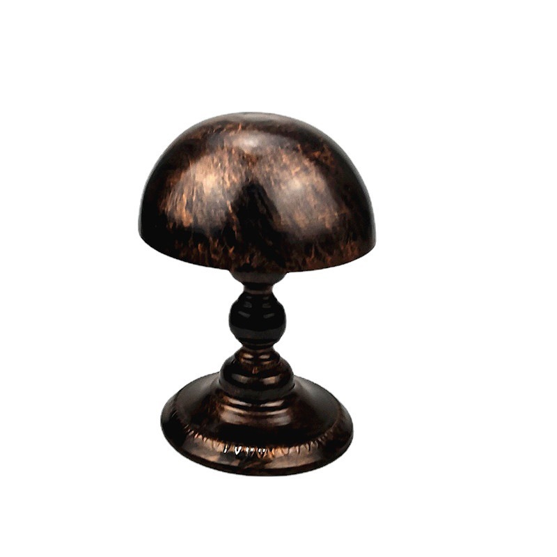 厂家现货供应古铜色帽架复古帽托帽子展示架陈列架铁艺帽撑