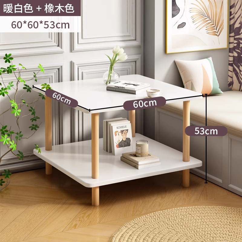 따뜻한 흰색 [60*60*53] 더블 레이어 수납