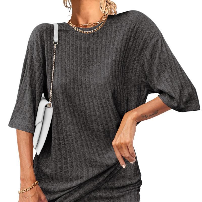 Summer outfit Set Breathable Ribbed woman’s set Stretchy