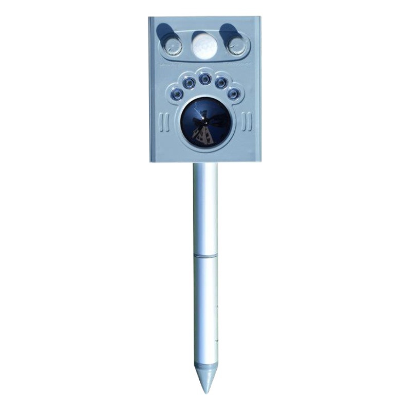 Nuevo enchufe-en el ratón solar repelente de aves de animales repelente gato perro repelente animal ultrasónico conductor