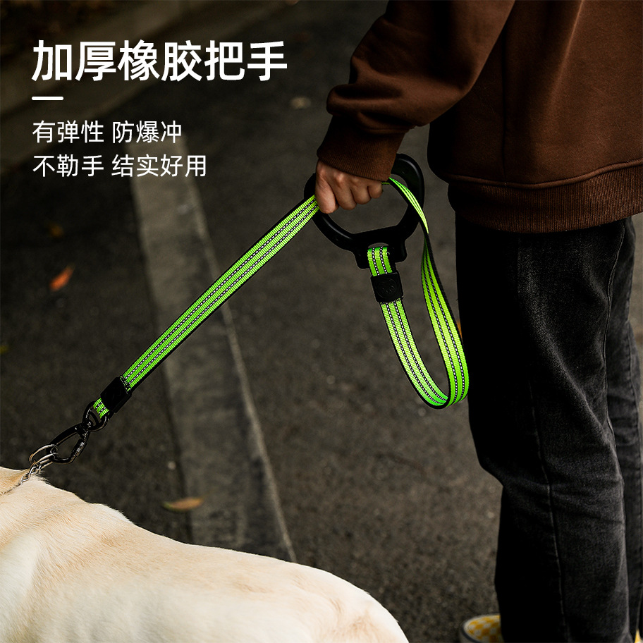 Correa de perro correa de perro para mascotas Cadena de perro grande a prueba de explosiones anti-mordedura correa de perro suministros para mascotas al por mayor