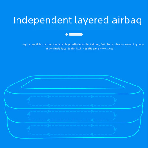 Printed Swimming Pool Children's Inflatable Swimming Pool Home User Outdoor Baby Infant Family Large Play Pool