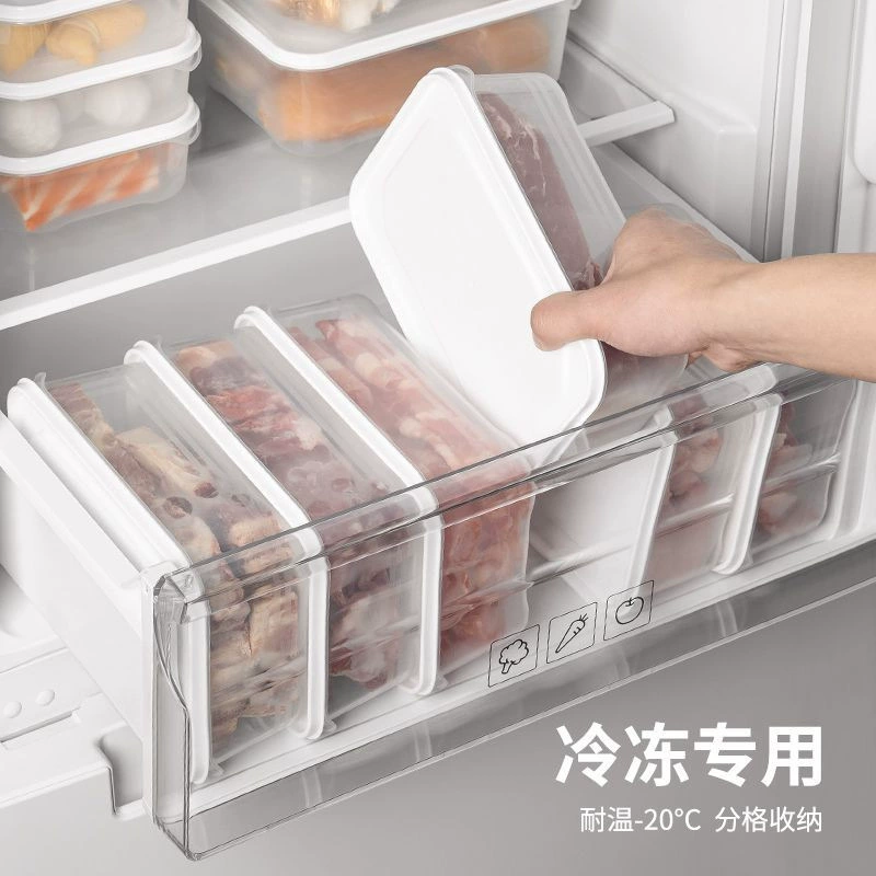 Коробка для хранения продуктов в холодильнике: свежие овощи и замороженные продукты сmicrowave