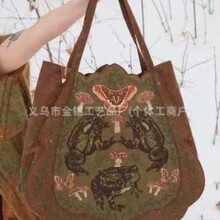 �羳��ƷOversized Woodland Tapestry Tote�����ɭ�֒�̺�����