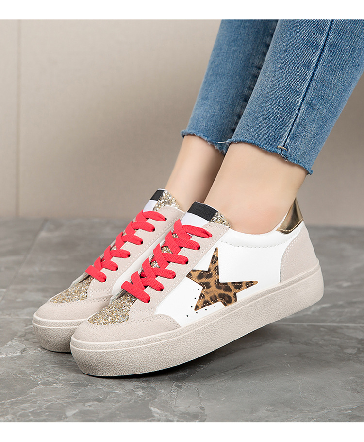 Lightweight Women's Casual Trainers With Non-slip Sole & Star_voghion.com