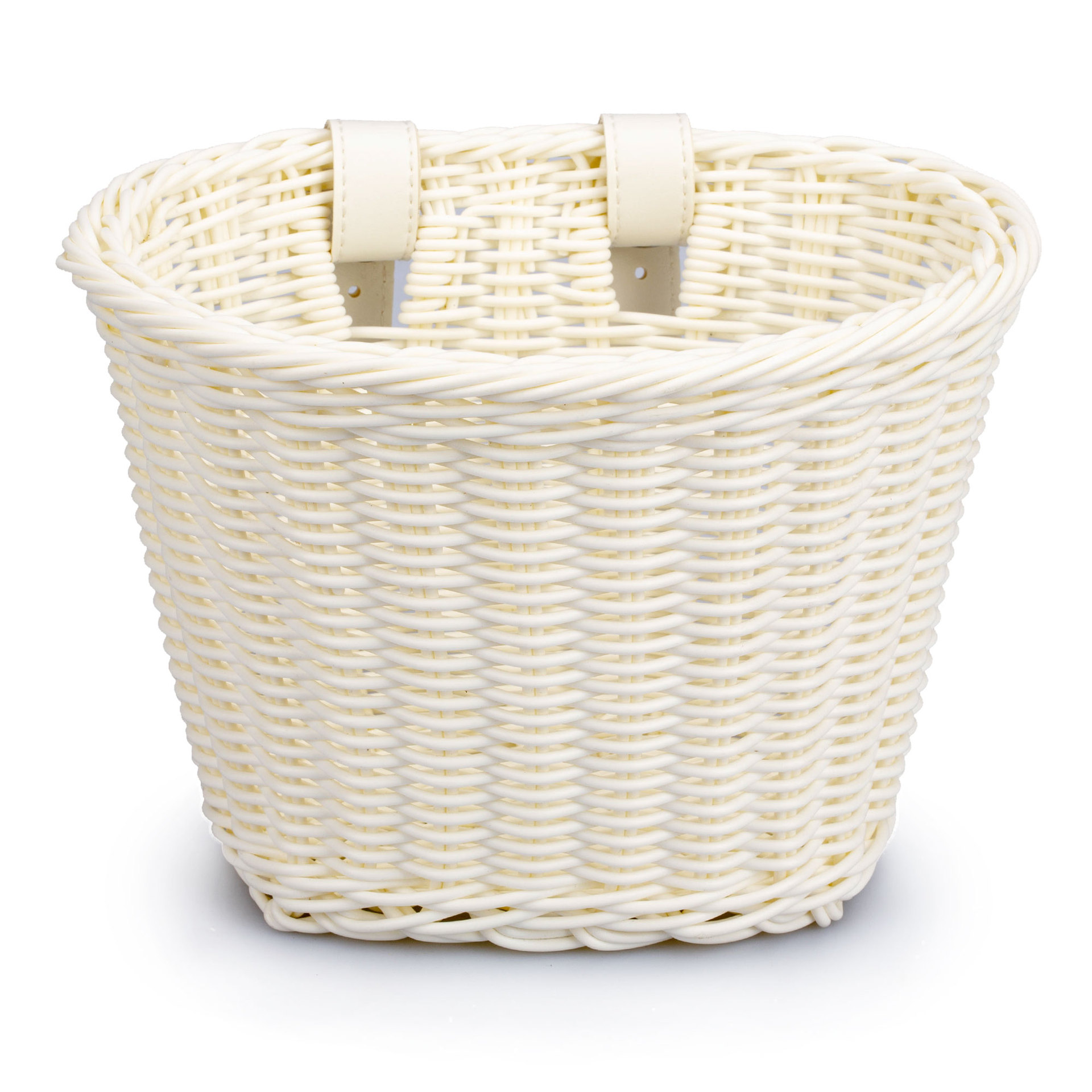 Amazon Woven Child Cart Basket Colored Plastic Basket Bicycle Frame Accessory Woven Storage Basket Washable