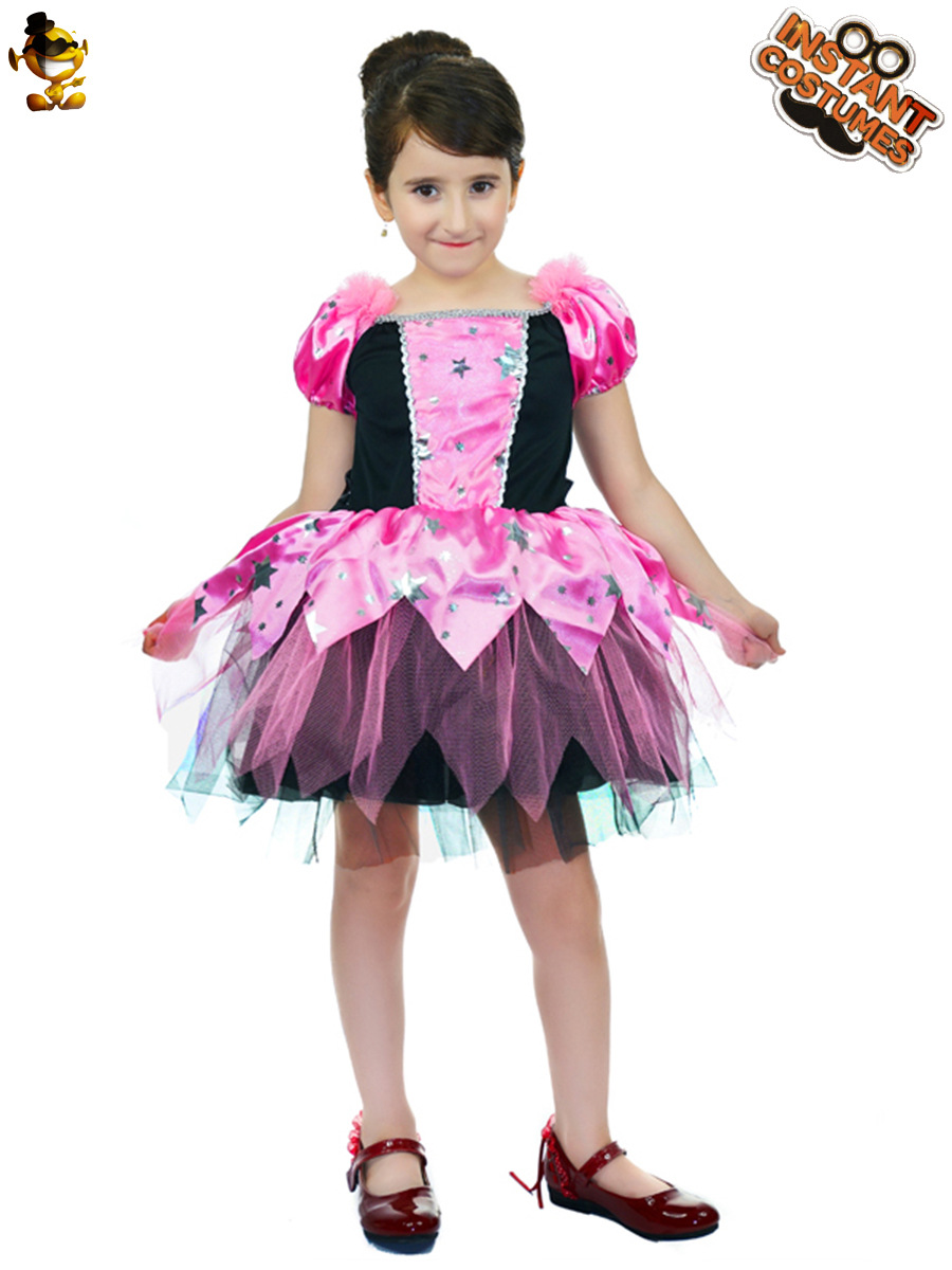 Pequeña Hada fiesta traje de la mascarada traje de la etapa traje de Halloween vestido del funcionamiento del partido distribución al por mayor