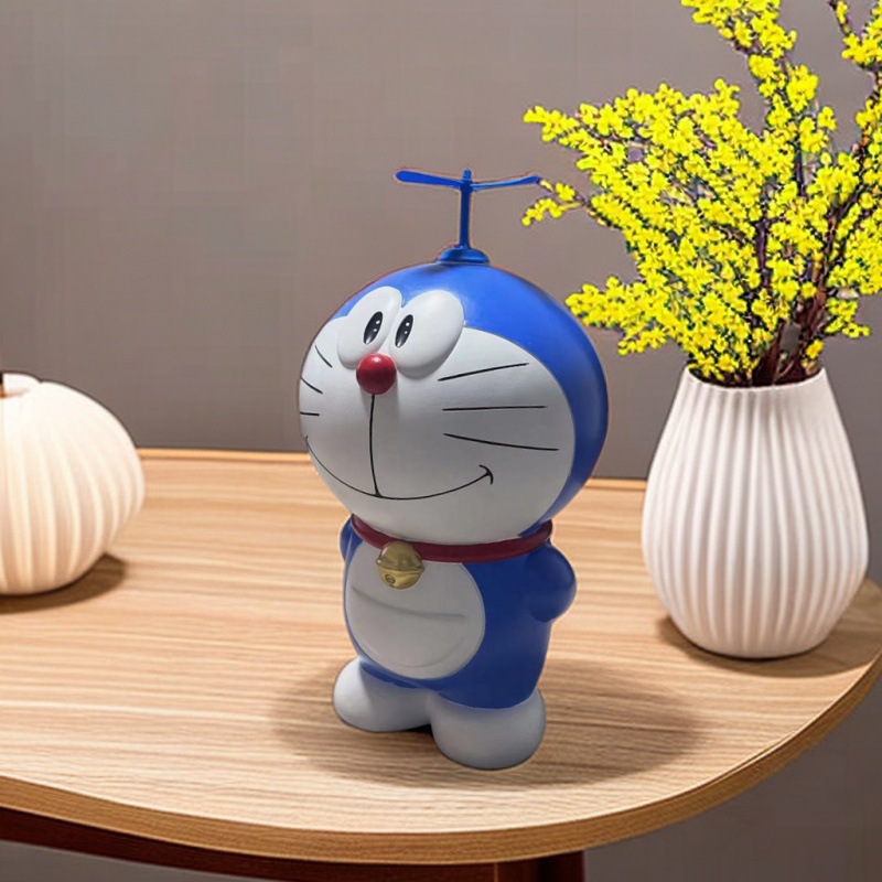 인터넷 유명 도라에몽 수공식 딩당 고양이 침실 만화 거실 공부 홈 장식 남자 친구를위한 선물