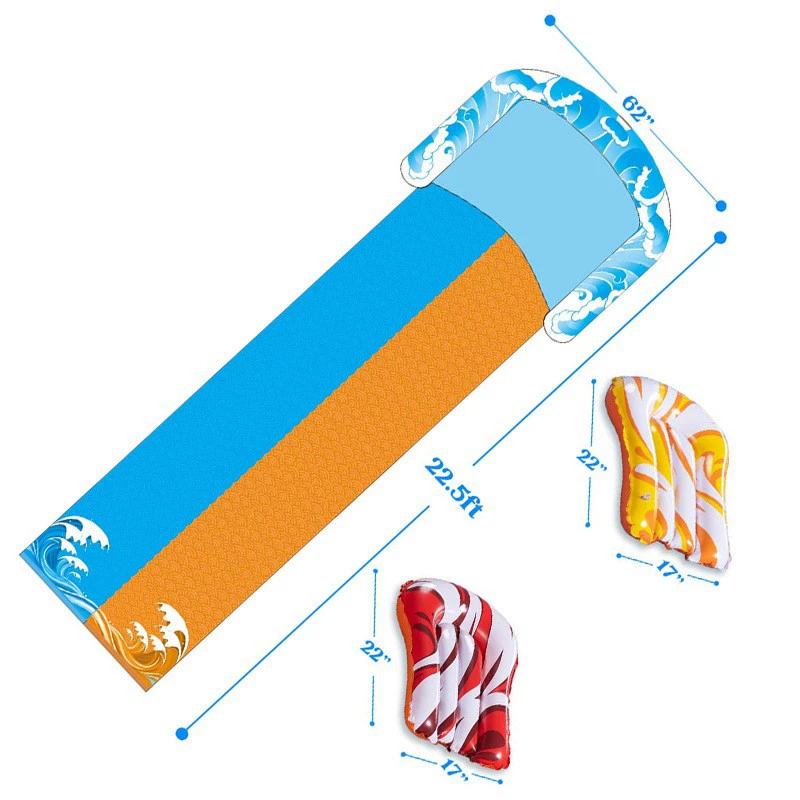 inflatable водяной горка, акула игра в воде, игрушка