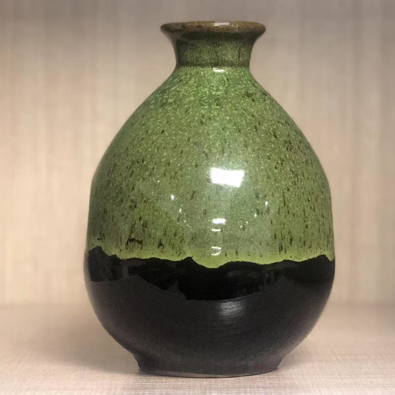 一斤装手抓陶瓷空酒瓶500ml土陶密封小酒坛1斤窖藏酒罐具手抓酒瓶