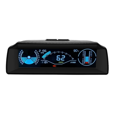 water temperature, speed, voltmeter, head | Vehicle HUD