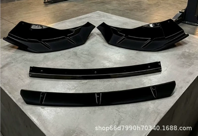Suitable for Changan UNIZ front lip modification, front bumper surround, Oshan Z6 bumper, anti-collision exterior decorative accessories (Big Surrounded) - changan-uniz-front-spoiler