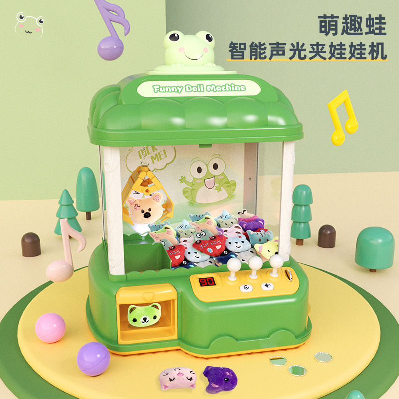 children Doll machine lovely Doll Mini slot machines small-scale household acousto-optic girl Toys wholesale