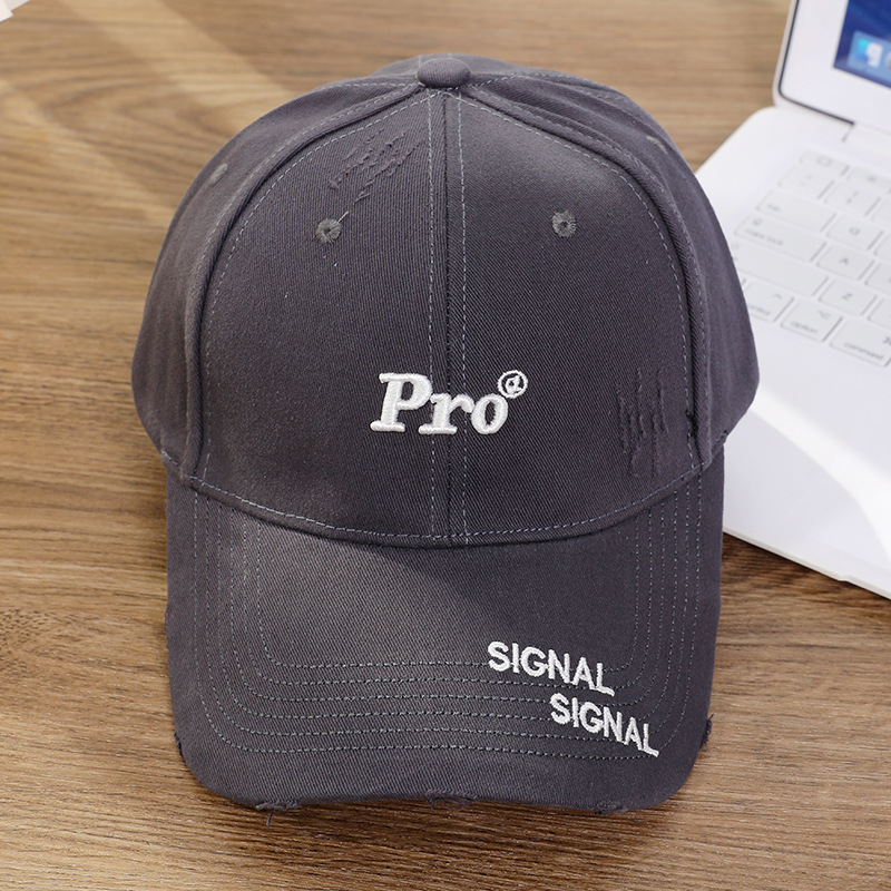Gorra de Béisbol Estilo Coreano RAYA Primavera/Verano, Gorra de Visera Extra Profunda Unisex para Cabeza Grande, Otoño/Invierno