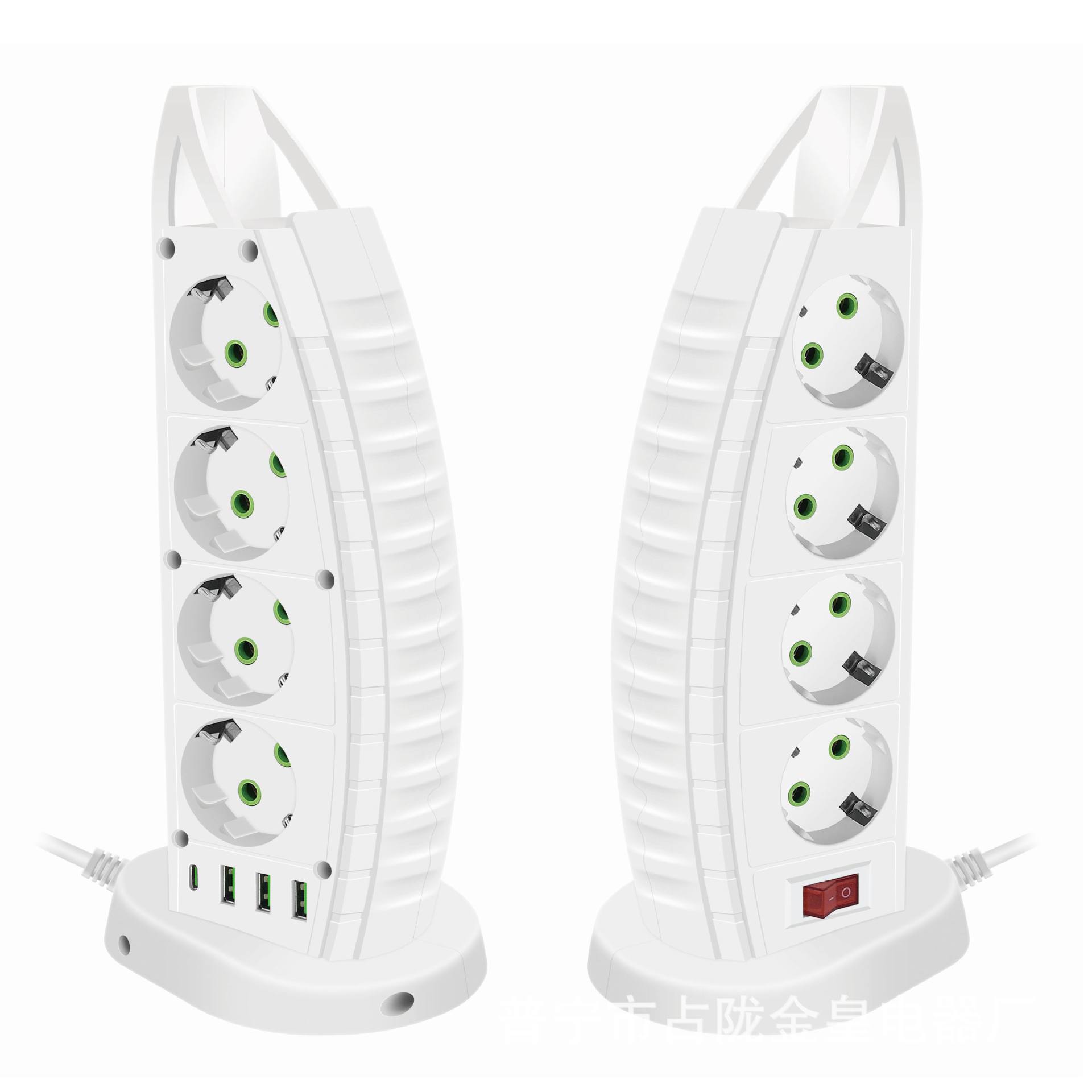 3 capas, 4 capas, 5 capas, estilo de hotel de vela de Dubai TYPE-C PD USB vertical de cuatro capas, 6 bits, 8 bits