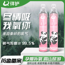 贴牌代加工便携式氧气呼气器高原小氧气瓶医用便携休闲旅行装