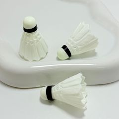 仿真迷你微缩场景羽毛球配件装饰小巧趣味DIY手机壳奶油胶装饰品