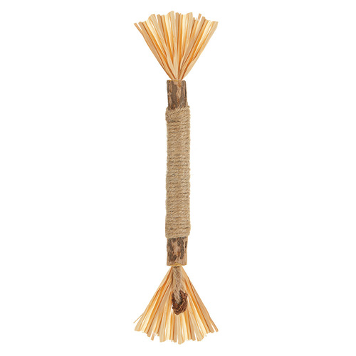 Pet products, cat toys, wooden teething sticks, gall fruit raffia, self-stimulating chewing cat toys wholesale