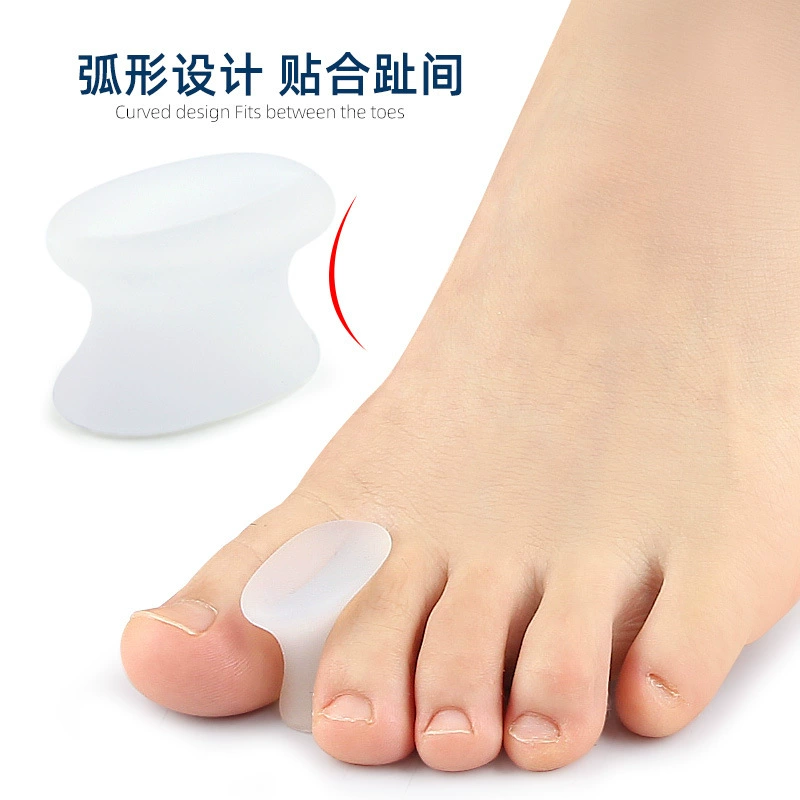 Вальгусный Ортез для большого пальца стопы с перекрытием пальца стопы, мужской и женский силиконовый разделитель большого пальца стопы, можно носить обувь