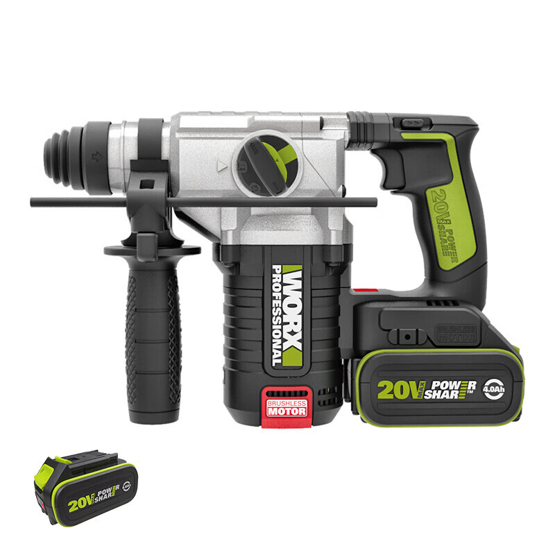El nuevo WEX WORX WU388    20V litio eléctrico sin escobillas martillo eléctrico picador eléctrico hardware herramienta eléctrica