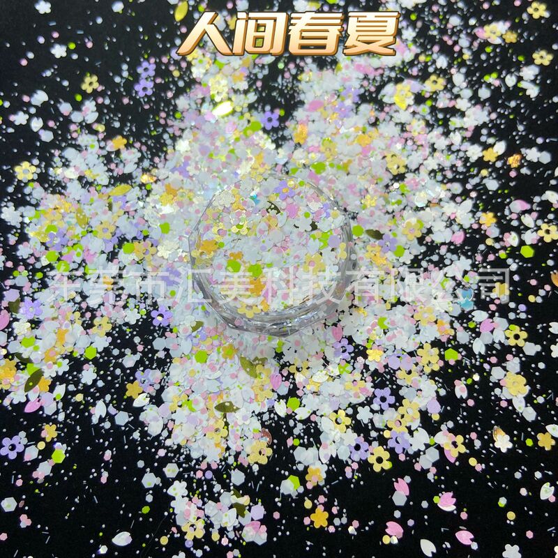 新商品の夏の花シリーズの耐溶剤梅の葉の花びらのネイルアート|undefined