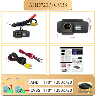 Rear View Reversing Camera – Vehicle camera - golden-lens-ford-winning-focus-hatchback-ahd720pcvbs-dual-control