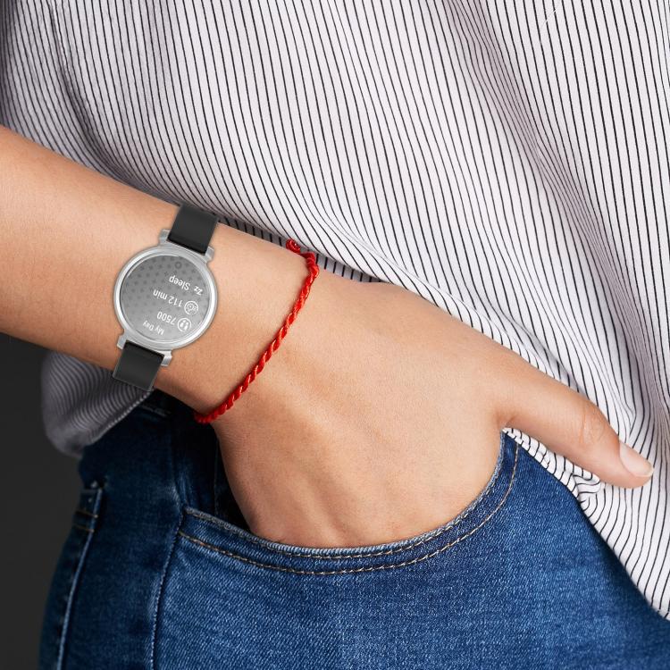 xDfind Quick Silver Buckle Silicone Brazalete para Garmin Lily 2