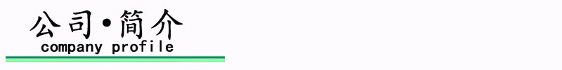公司简介