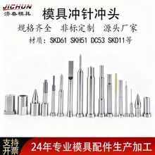 模具冲针冲头SKD11/SKH9/SKH51/DC53凹凸模A/T冲水滴子母冲异形冲