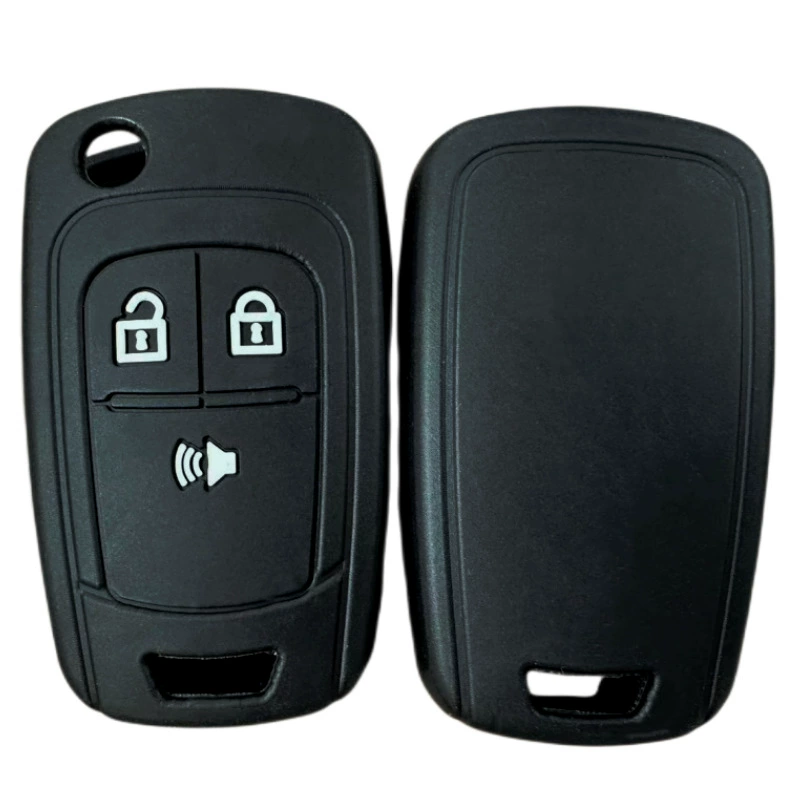 Подходит для Chevrolet 3 ключа автомобиля силиконовый защитный чехол силиконовый чехол для ключей оптом