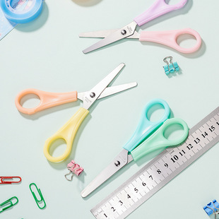 Spot scissors, DIY office scissors scale ruler cut hand scissors student scissors