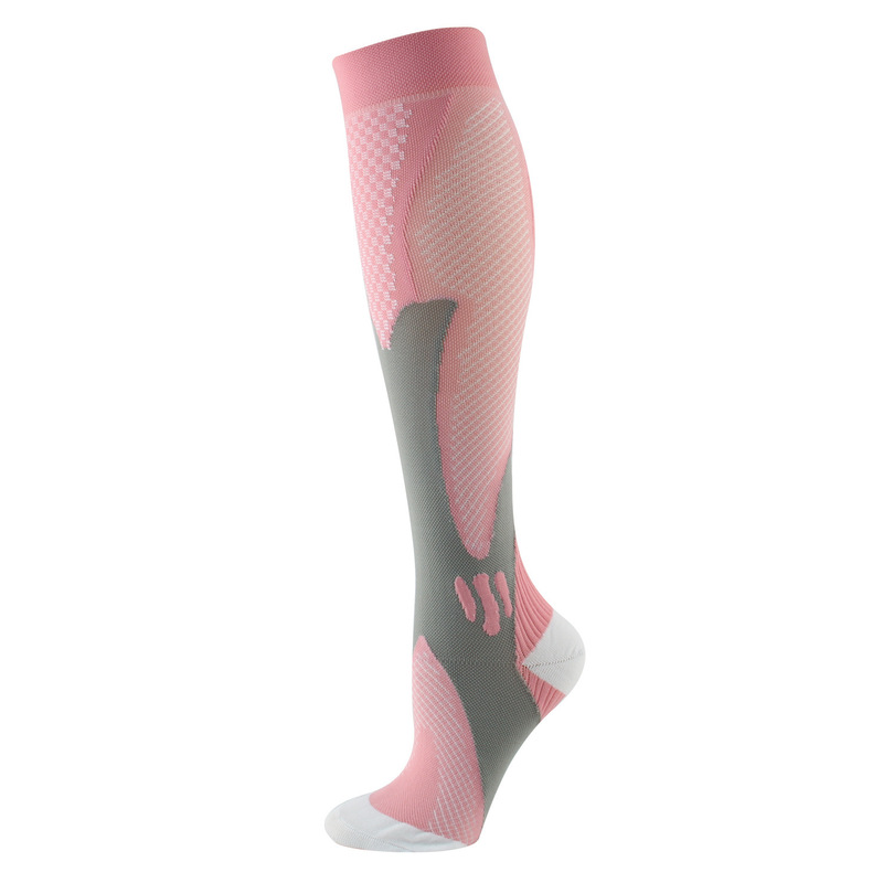 Compressionsocks运动压力袜弹力袜骑行压缩袜户外运动魔术足球袜|undefined