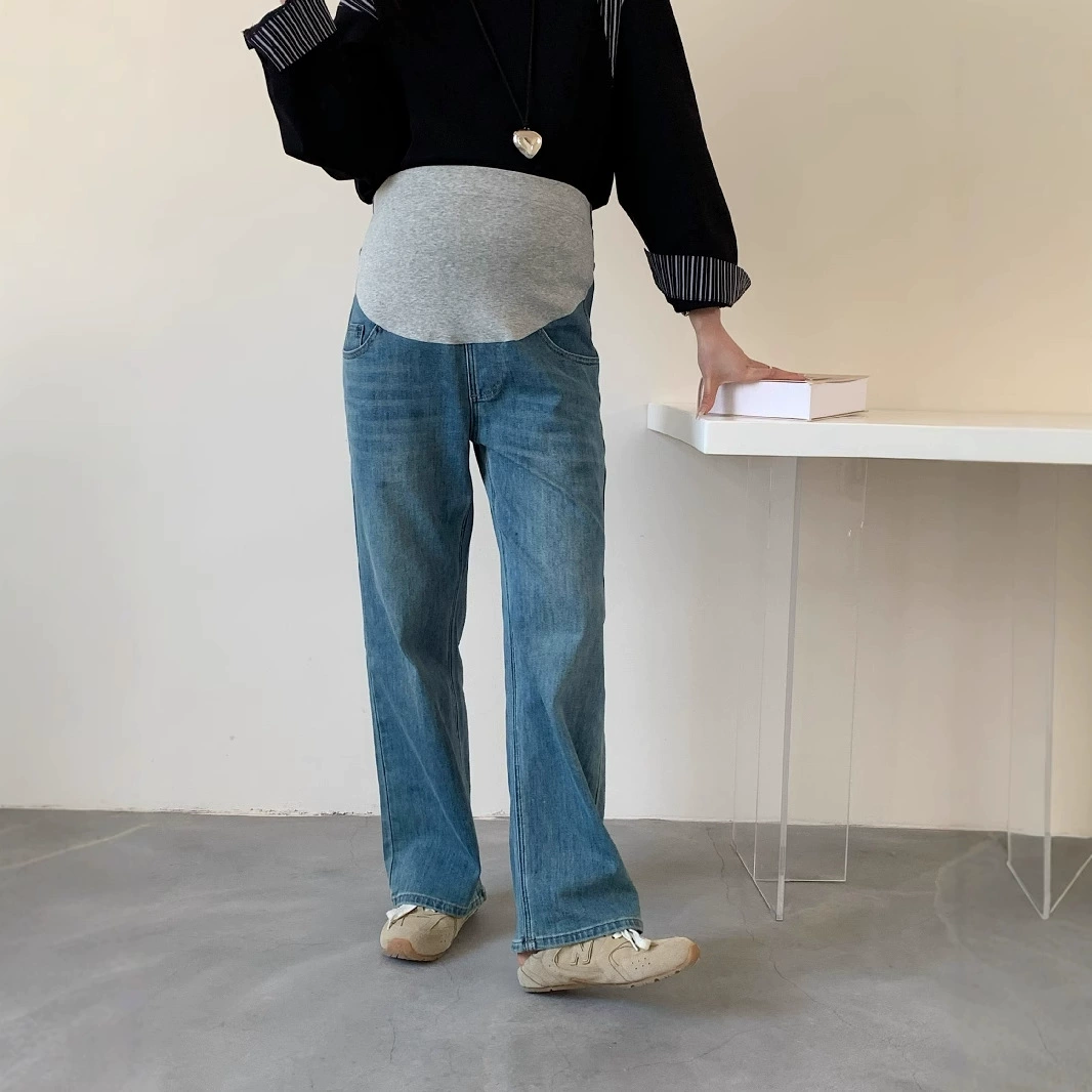 Ранняя весна новые модные брюки для беременных