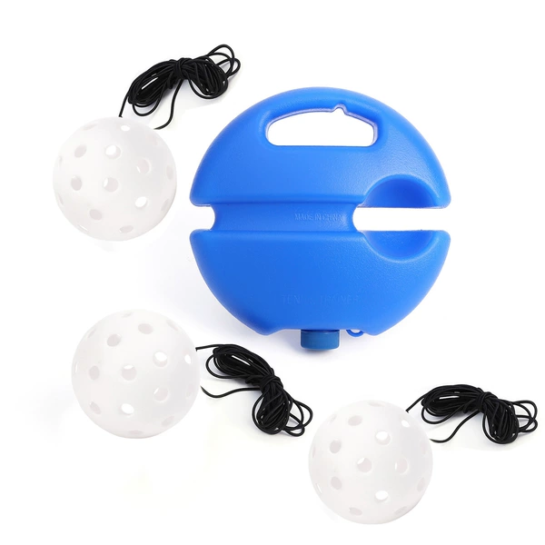Blue base + 3 balls with string [white] [OPP bag packaging]