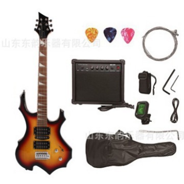Nuevo conjunto de 24 productos de llama especial conjunto de guitarra eléctrica para principiantes conjunto de guitarra altavoz al por mayor