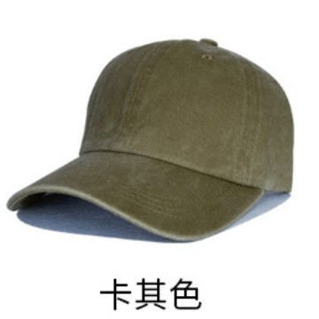 纯棉水洗棒球帽美式复古软顶棒球帽刺绣户外运动春秋遮阳鸭舌帽|undefined