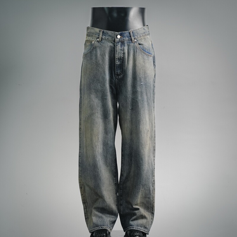 In-Stock Items Shipped Instantly: 25Ss New Ac Denim Pants, Exclusively Vip Edition. 5-Pocket Tapered Washed Denim Pants