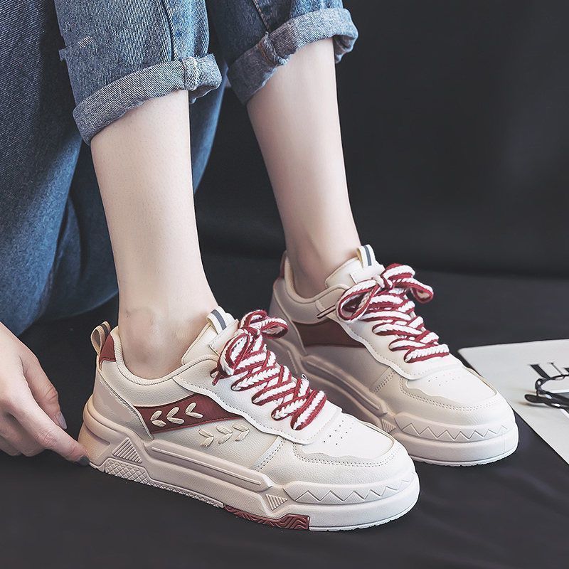 Zapatos de Mujer Maishui, Primavera y Otoño 2025, Nuevas Zapatillas Versátiles, Estilo Deportivo Informal, Zapatos Blancos, Tendencia Ins, Venta al Por Mayor