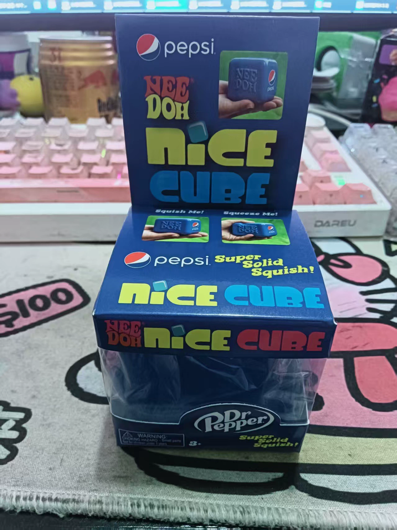Decompress TPR Decompress Ice Cube NeeDoh Nice Cube Schylling Sensory Squeeze
