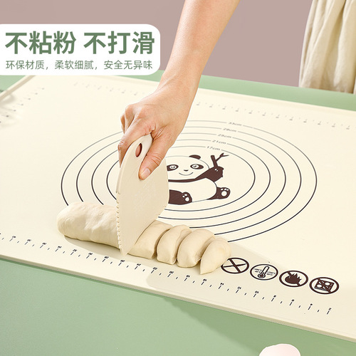 New Product Liquid Silicone Kneading Mat with Large and Thick Food Grade Silicone and Panel Non-stick Rolling Mat for Kitchen
