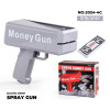 Manufacturer supply Novelty Money Gun toy Money Gun