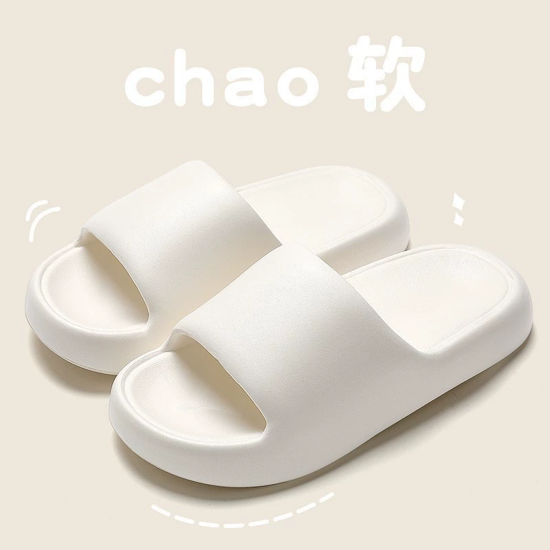 Platform slippers, non-slip EVA, soft cushioned sole, 2–3 cm platform