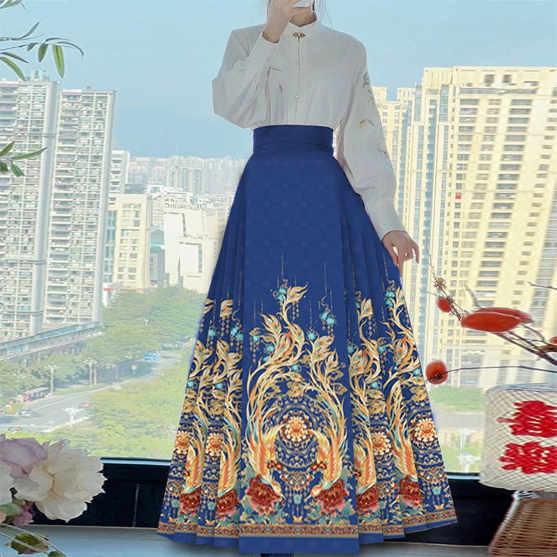 Ханфу, летняя юбка, А-силуэт