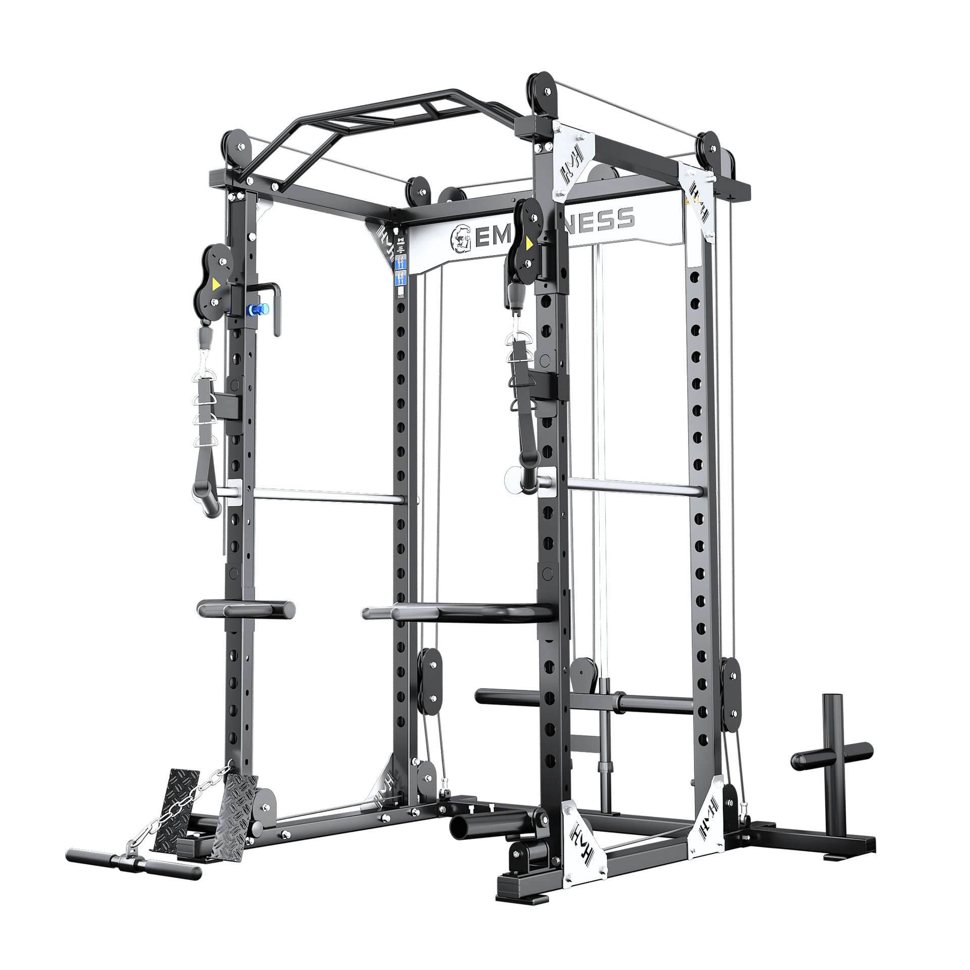 TEZEWA equipo comercial tipo marco sentadilla push-up marco pórtico especial gimnasio pequeño dispositivo de entrenamiento integral de pájaros