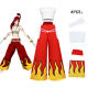 Elusha cos suit two-dimensional anime Goblin tail cosplay costume spot Halloween cosplay