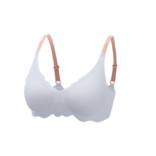 Selected Innerwear Autumn/Winter New Bra ZK Banana Pouch Bra Factory Wholesale Wireless Seamless Bra Women's Bra