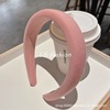 Plush sponge headband for face washing, internet celebrity, South Korea, simple and elegant design, wholesale